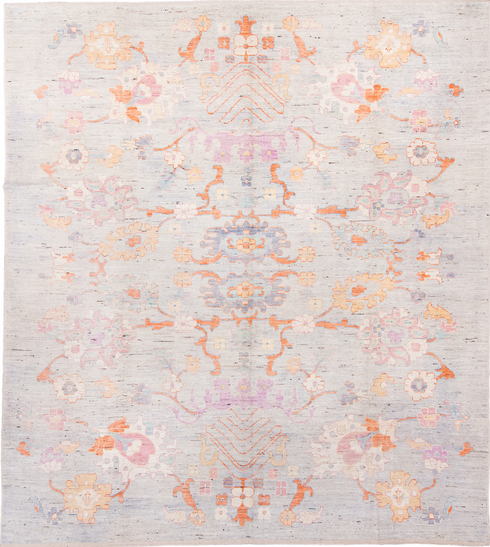 Vintage Oushak Area Rug (12' x 14')